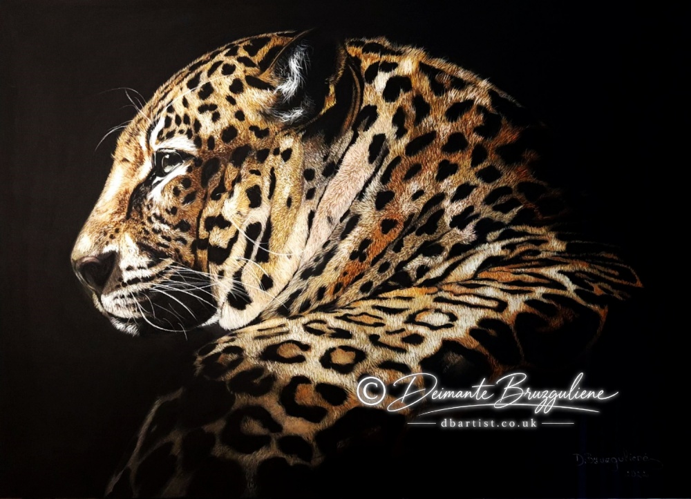 Leopard by Deimante Bruzguliene