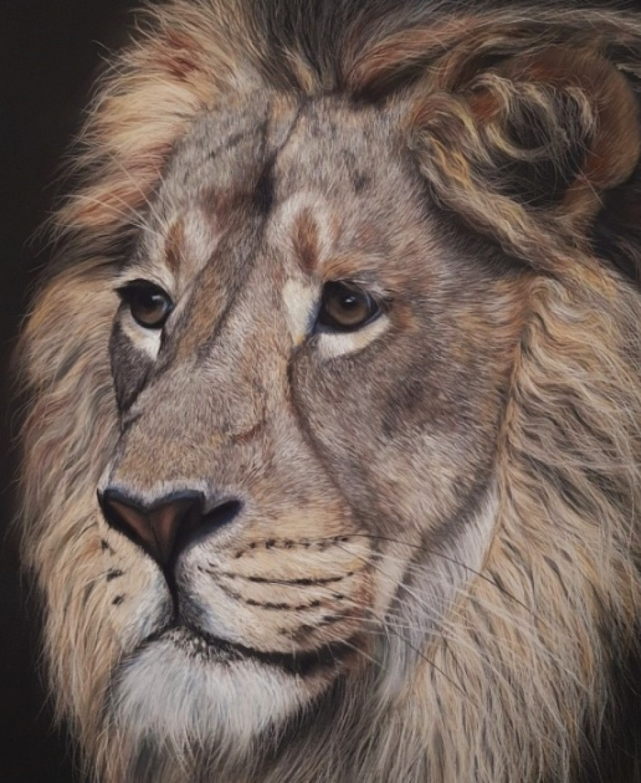 Detail 2 of The King by Deimante Bruzguliene