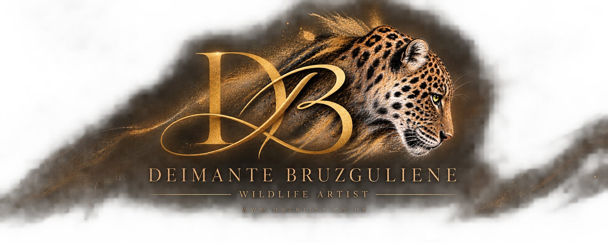 Deimante Bruzguliene wildlife artist logo