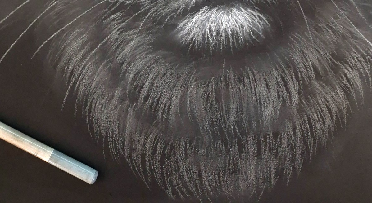Detail 3 of Emerald Gaze by Deimante Bruzguliene