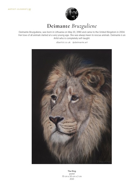 Artist Closeup — Artist Feature — recognition for Deimante Bruzguliene