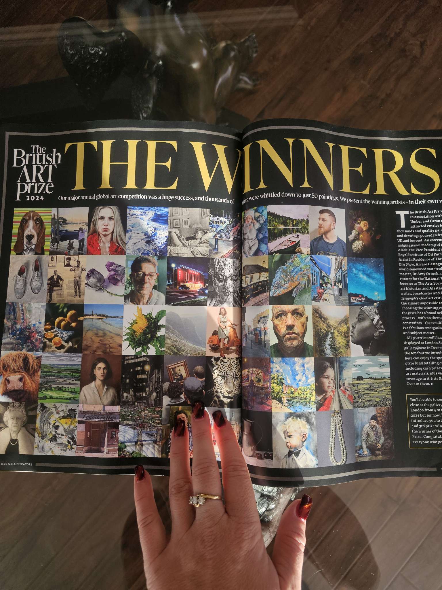 The British Art Prize recognition for Deimante Bruzguliene